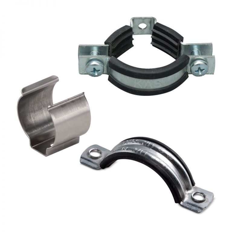 Clamp For Indoor Gas Appliances Valve, Flex Hose, PPR Pipe