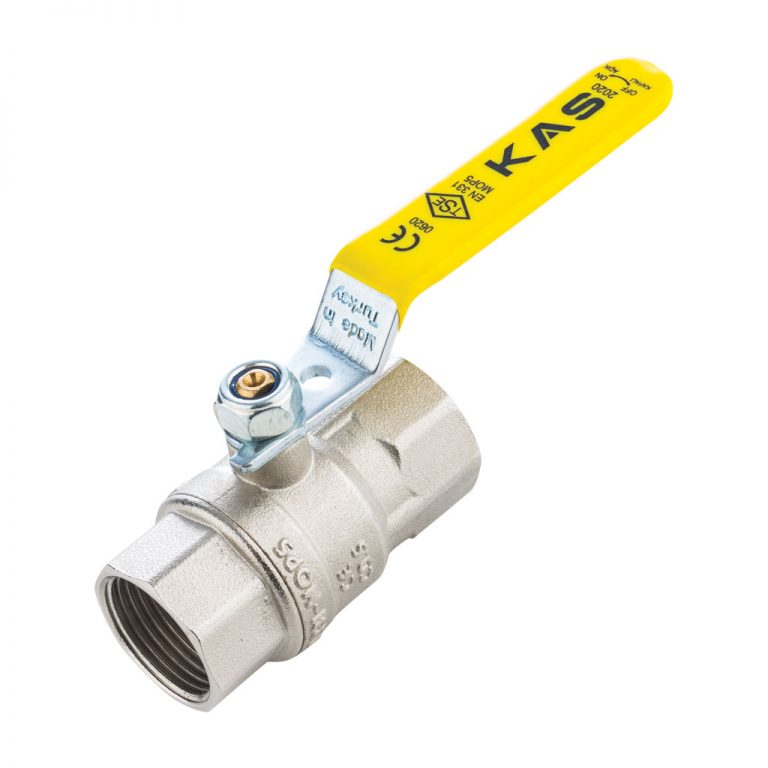 Full Bore Brass Ball Valve For Water PN 25 (FF) Valve, Flex Hose