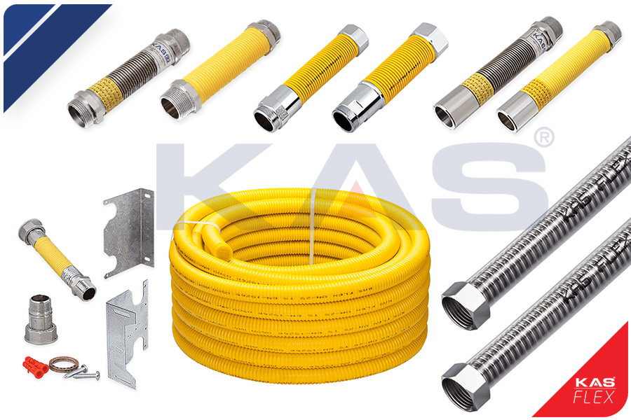 Flexible metal hose brulor counter connection equipment