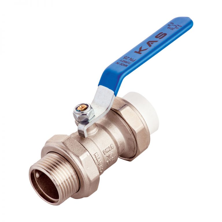 Full Bore Brass Ball Valve with Butterfly Handle FF (PN40) Valve
